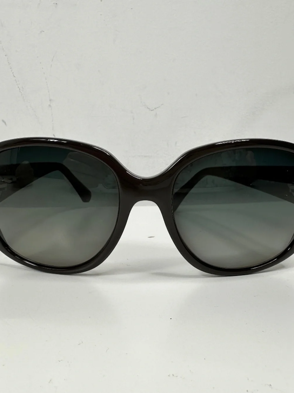 Emporio Armani Women's Gray/ Brown Oversized EA4018 5118/11 Sunglasses